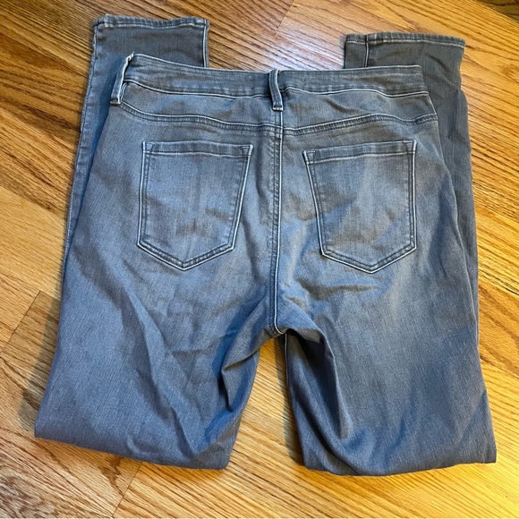 Athleta Sculptek Skinny Jeans Gray Wash size 6 - Picture 6 of 9